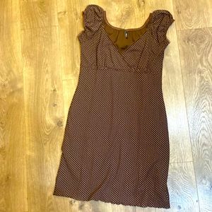 Trixxi wine colored dress